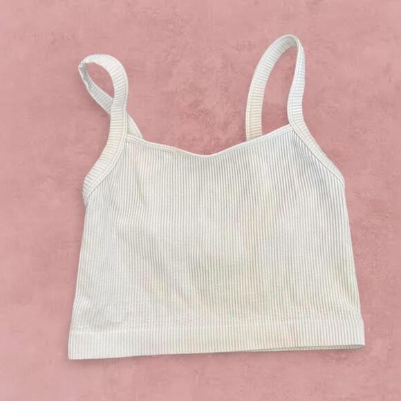 Other Tops - White ribbed tank top